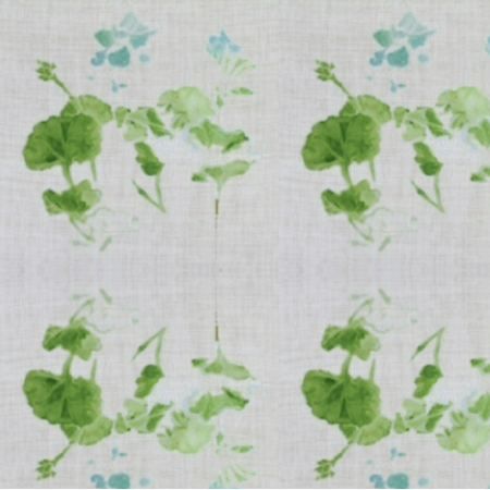 Fabric 36409 | blekitna pelargonia 4