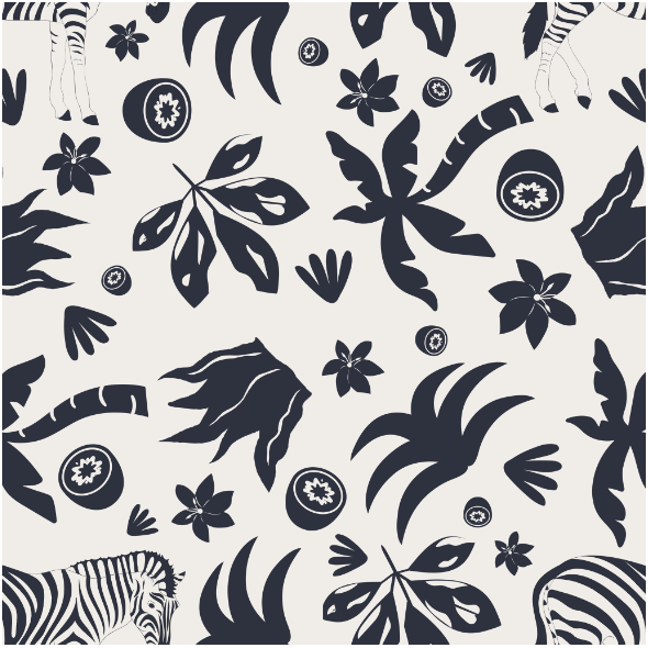 Fabric 36427 | słodkie zwierzęta safari zebra dla dzieci cute safari animals zebra for kids