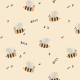 Fabric 36543 | PSZCZOŁY (SMALL)