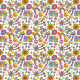 Fabric 36576 | sweet groovy white small