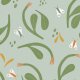 Fabric 36860 | Kwiaty i motyle