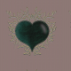 Fabric 36930 | serce zielone2