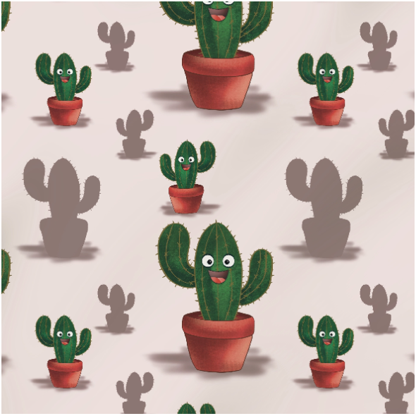 Fabric 37009 | kaktus ziomek