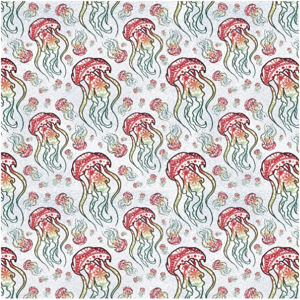 Fabric 37037 | meduza mandala 2