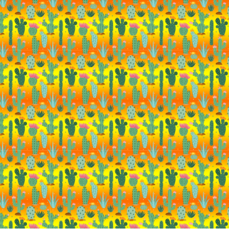 Fabric 37107 | mini kaktusy