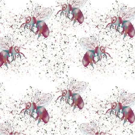 Tkanina 37182 | pszczoła 