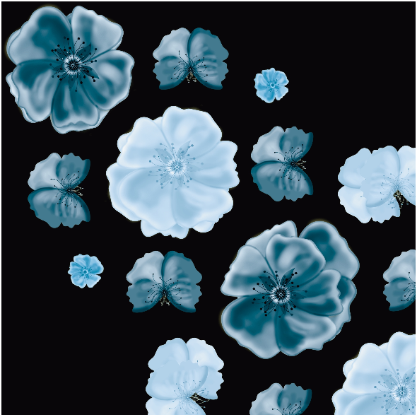 Fabric 37224 | KWIATY 006