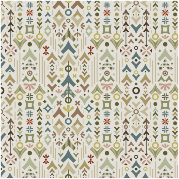 Tkanina 37229 | Adventure arrows geometric