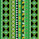 Tkanina 37324 | Aztek green