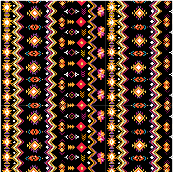 Fabric 37326 | Aztec vertical