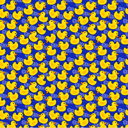 37327 | yellow ducklings - small pattern