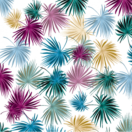 Fabric 37554 | TROPICAL PALMY 001
