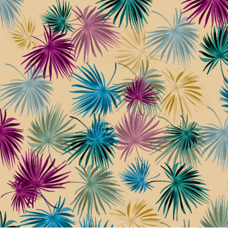 Fabric 37556 | TROPICAL PALMY 003
