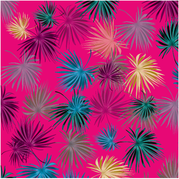Tkanina 37561 | TROPICAL PALMY 008