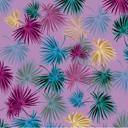 Fabric 37563 | TROPICAL PALMY 010