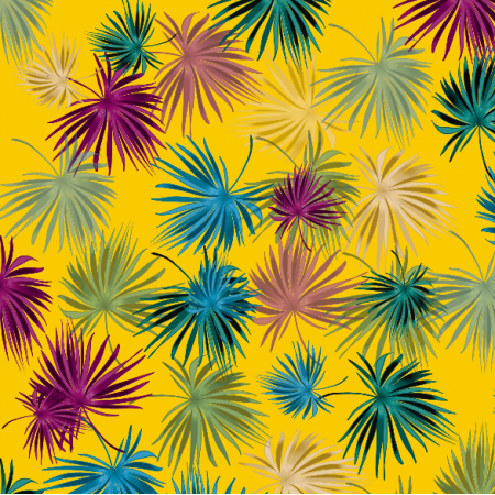 Fabric 37564 | TROPICAL PALMY 011