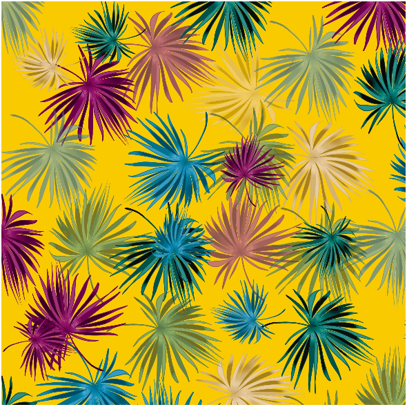 Tkanina 37564 | TROPICAL PALMY 011