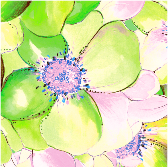 Tkanina 37571 | Mnóstwo kwiatów i wiosna