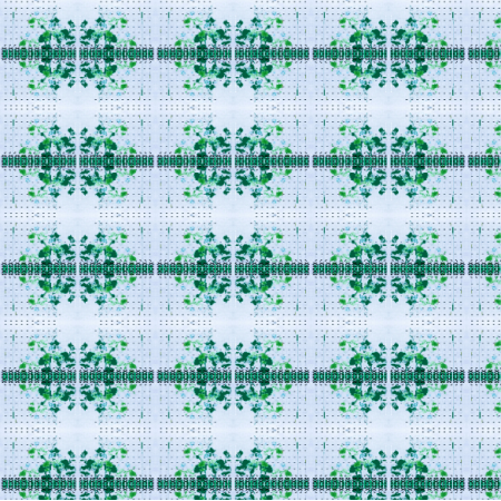 Fabric 37645 | zielony wzorek 2  3.10x2.15