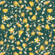 Fabric 37897 | Painted flowers - series 7