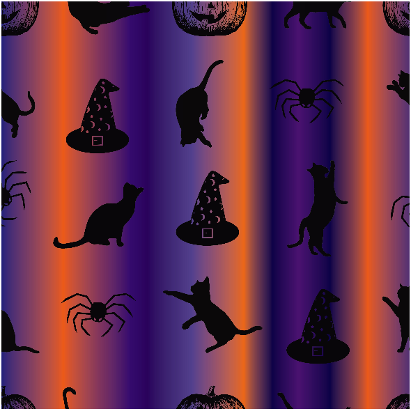 Tkanina 38009 | HALLOWEEN 10