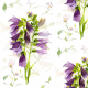 Tkanina 38022 | kwiaty fiolet