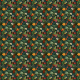 Fabric 38116 | Tropikalne kwiaty z paprocia