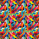 Tkanina 38161 | Psychadelic