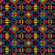 Tkanina 38162 | aztek mix kolorow