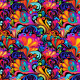 Fabric 38165 | Kolorowe esy i floresy