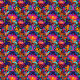 Fabric 38165 | Kolorowe esy i floresy