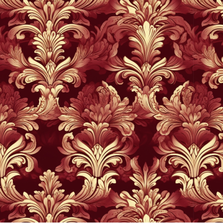 Fabric 38326 | Hinduski maroon Large