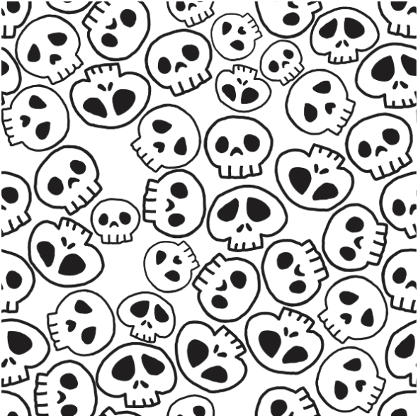 Fabric 38371 | czaszki_32_04