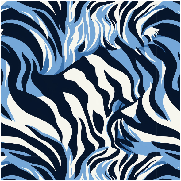 Tkanina 38399 | zebra duze