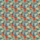 Tkanina 38577 | tropical orange flowers