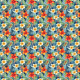 Tkanina 38577 | tropical orange flowers