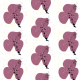 Tkanina 38585 | Fioletowy kwiat00