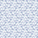 Tkanina 3979 | Koniczyny niebieskie