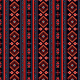Tkanina 38644 | Czerwony aztec