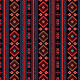 Tkanina 38644 | Czerwony aztec