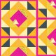 Fabric 38654 | rÓŻOWA GEOMETRIA
