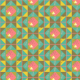 Fabric 38658 | turkusowa geometria