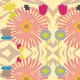Fabric 38661 | Różowy tulipan