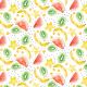 Fabric 3985 | sałatka owocowa