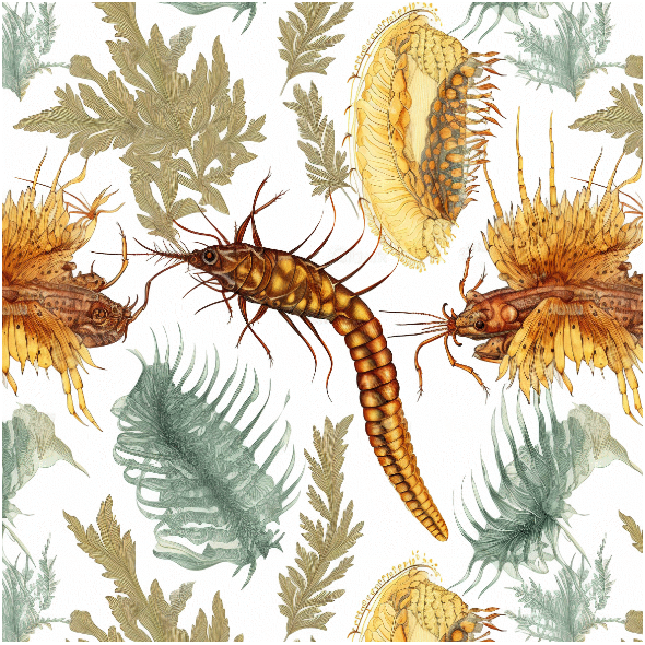 Fabric 38695 | Żyjątka