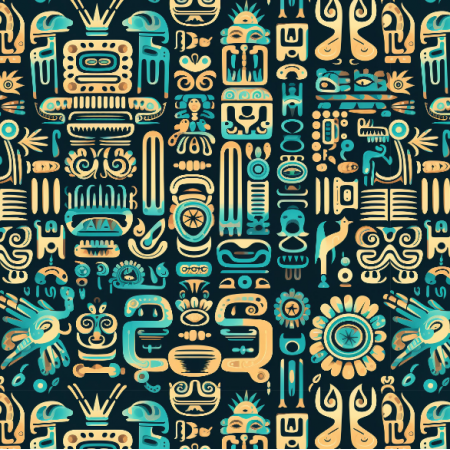 38849 | Mayan pattern