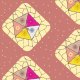 Fabric 38878 | kwadrat pudrowy