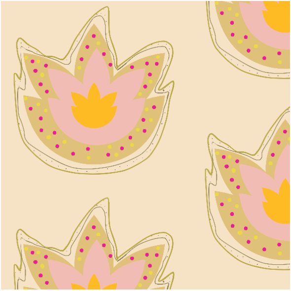 Fabric 38885 | dziki kwiat4