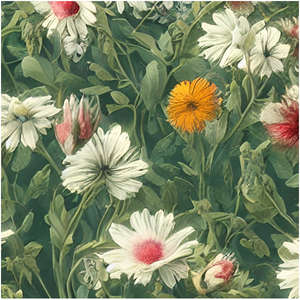 Fabric 38991 | WIOSENNA ŁĄKA - SPRING MEADOW