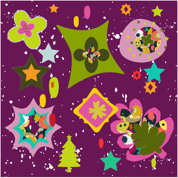 Fabric 39087 | MERRY christmas 7